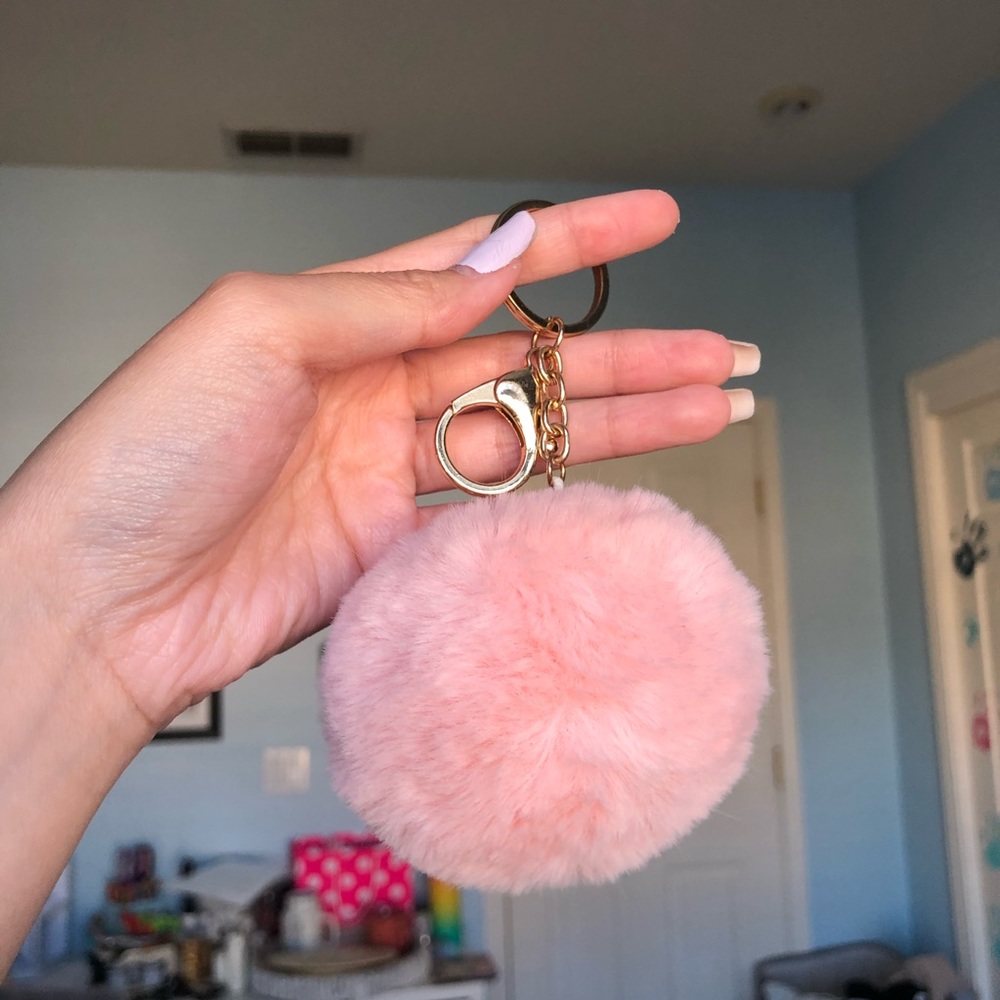 pompom keychain nordstrom